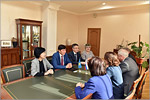 Visit of delegation from Kazakhstan Aktobe region.     [152 Kb]