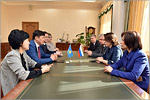 Visit of delegation from Kazakhstan Aktobe region.     [157 Kb]