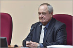 Sergei Podtikhov, representative of the Yuzhny Space Center (the branch of the Center for Ground-Based Space Infrastructure Facilities Operation of the BaikonurCosmodrome).     [106 Kb]