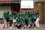 Orenburg delegates and Chinese volunteers.     [86 Kb]