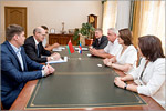 The visit of Petr Baltrukovich, Head of the Embassy Branch Office of Belarus in the Russian Federation in Ufa.     [173 Kb]