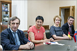 Meeting between OSU Rector and HTWK Leipzig representatives.     [158 Kb]