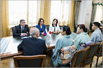 Meeting of OSU rector with the delegation of the Society of Japanese – Russian Relations (Tokyo, Japan).     [178 Kb]