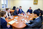 The visit of the delegation of the Embassy of the Republic of Korea in Russia.     [168 Kb]