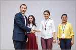 Rewarding of winners of the university WorldSkills standards qualifying open championship.     [130 Kb]