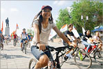 Bike ride dedicated to the International Forum “Eurasia”.     [127 Kb]