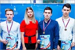 Opening of the exhibition about the university’s staff and students achievements in swimming.     [192 Kb]
