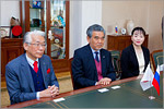 Hiroshima University delegation visits OSU.     [147 Kb]