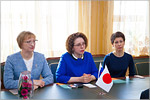 Hiroshima University delegation visits OSU.     [126 Kb]