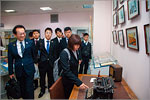 Delegates from the Ehime Prefecture (Japan) visited Orenburg State University.     [132 Kb]