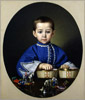 Ivan Kabanov. Portrait of a Boy from Terlikov Family.     [93 Kb]