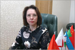 OSU rector Zhanna Ermakova.     [105 Kb]
